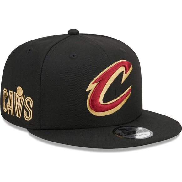 Cleveland Cavaliers Statement Snapback Black Baseball Hat by New Era New Sealed - Picture 1 of 7